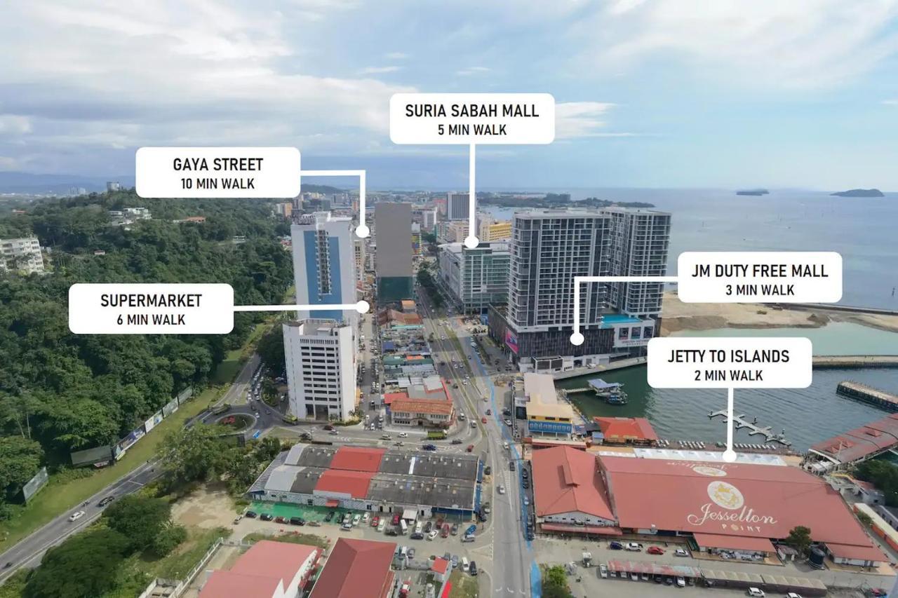 فندق Jesselton Quay Sea View كوتا كينابالو المظهر الخارجي الصورة